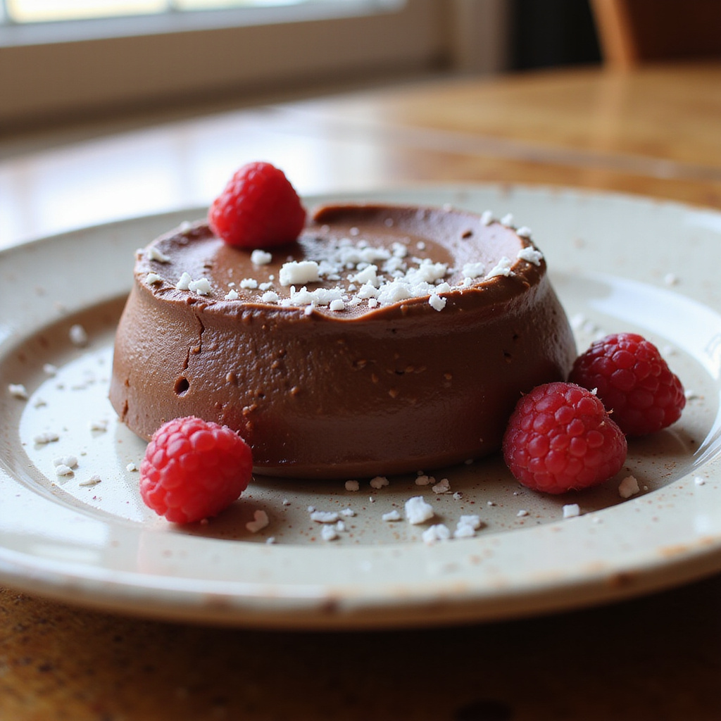 Mousse de Chocolate Amargo y Crema de Coco Keto